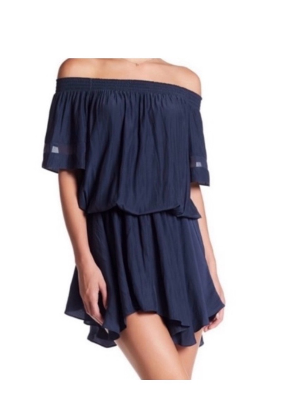 Ramy Brook Off the Shoulder Mini Dress